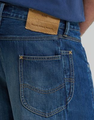 Lee x Feng Chen Wang Barrel Jean in Dark Worn