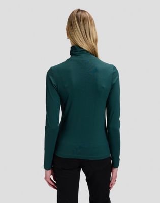 Lee Slim Long Sleeve Turtleneck Top Ponderosa Pine, Lee
