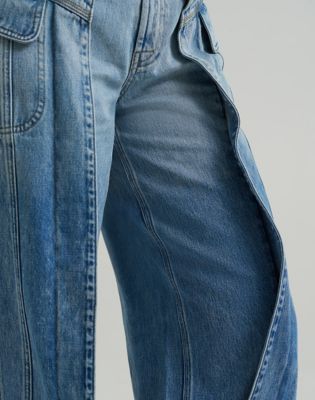 Lee x Feng Chen Wang Cargo Jean in Light Shade