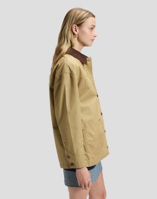 Relaxed Chore Field Jacket in Khaki