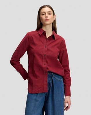 Regular Classic Shirt in Tibetan Red