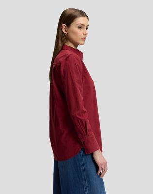 Regular Classic Shirt in Tibetan Red