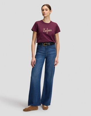 Lee Jeans Regular Tee in Fig