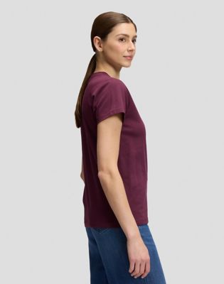 Lee Jeans Regular Tee in Fig