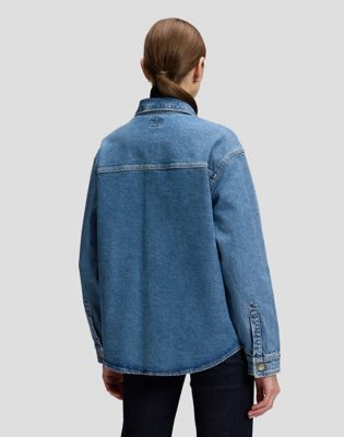 Relaxed Utility Overshirt in Eye Spy