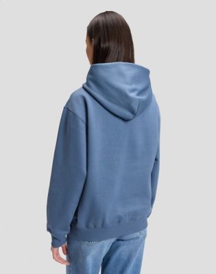 Relaxed Core Hoodie in Bering Sea