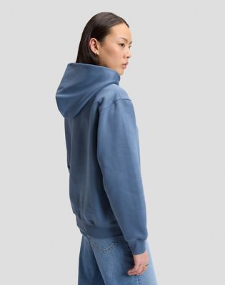 Relaxed Core Hoodie in Bering Sea