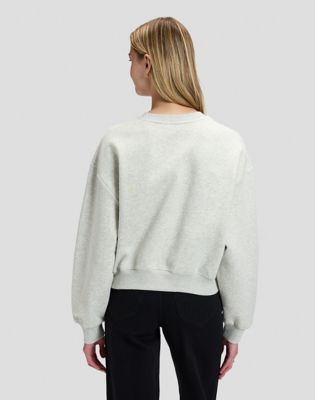 Relaxed Core Sweatshirt in Grey Heather