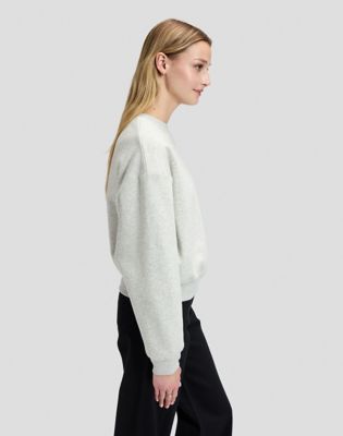 Relaxed Core Sweatshirt in Grey Heather