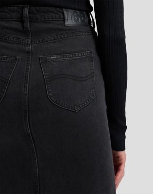 Regular Slit Front Maxi Skirt in In A Blur