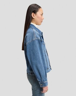 Relaxed Rider Jacket in Gleam Of Light