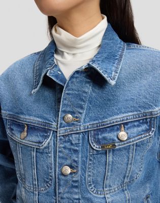 Relaxed Rider Jacket in Gleam Of Light