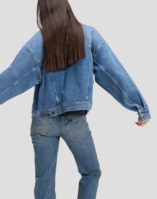 Relaxed Rider Jacket in Gleam Of Light