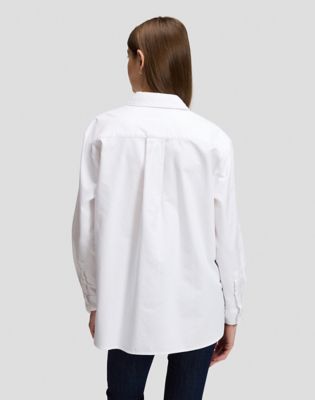 Relaxed Boyfriend Shirt in Bright White