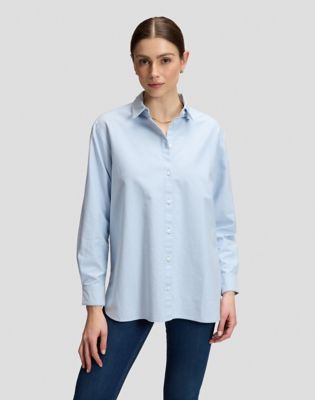 Relaxed Boyfriend Shirt in Halogen