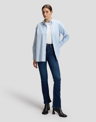 Relaxed Boyfriend Shirt in Halogen