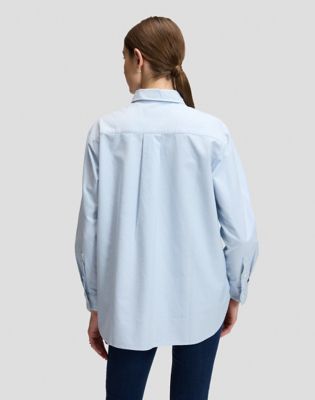 Relaxed Boyfriend Shirt in Halogen