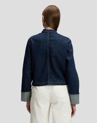 Regular Selvedge Overshirt in Xion