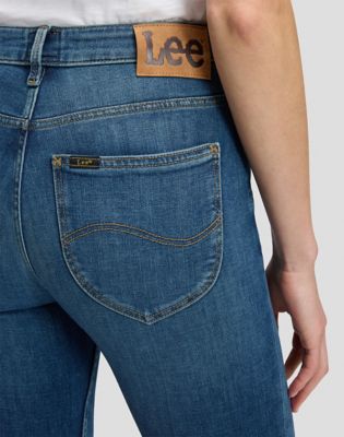 Scarlett High Rise Skinny Jean in Mid Fade