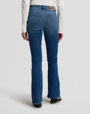Breese Boot Jean in Rustic Blue