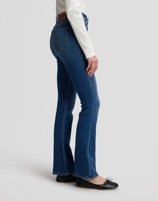 Breese Boot Jean in Rustic Blue