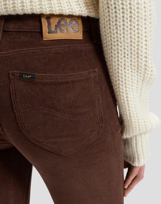 Breese Boot Corduroy Trousers in Shaved Chocolate