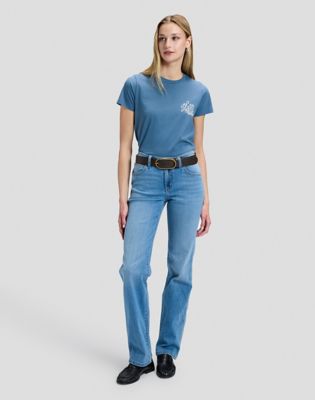 London Regular Straight Jean in Icy Stare