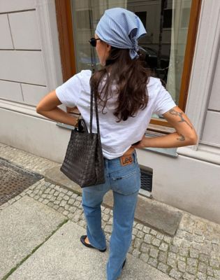 London Regular Straight Jean in Icy Stare