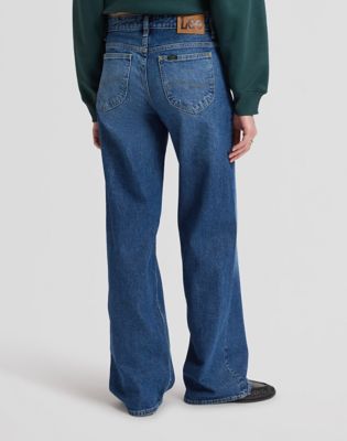 Rider Loose Straight Jean in Mid Turn