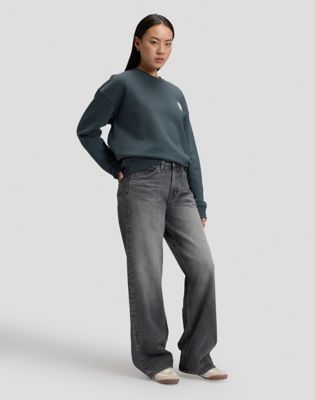 Rider Loose Straight Jean in Deep Dark Space