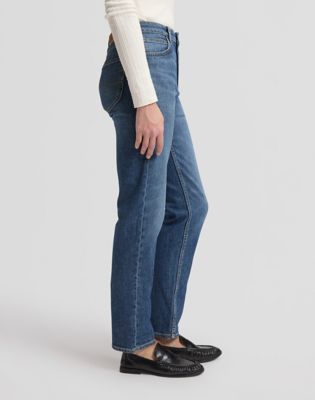 Carol High Rise Straight Jean in Cloudy Blue