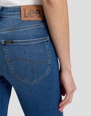 Elly Slim Jean in Rebel Mid