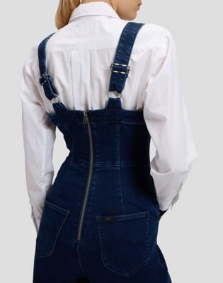 Slim Femme Jumpsuit in Lee Hearts