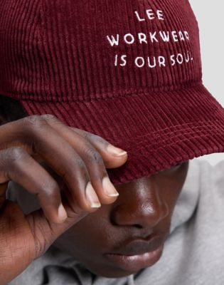 Workwear Embroidery Cap in Port