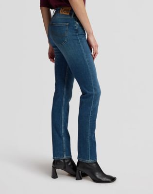 Elly Slim Jean in Mid Fade