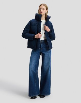 Hope Mid Rise Baggy Jean in Flash Blue