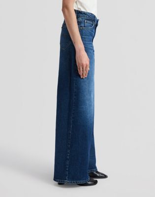 Hope Mid Rise Baggy Jean in Flash Blue