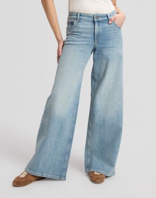 Hope Mid Rise Baggy Jean in Shallow End