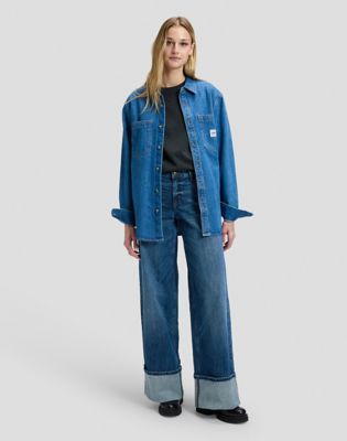 Hope Mid Rise Baggy Selvedge Jean in Best Fit Forward