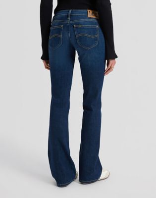 Jessica Low Rise Bootcut Jean in Vintage Storm