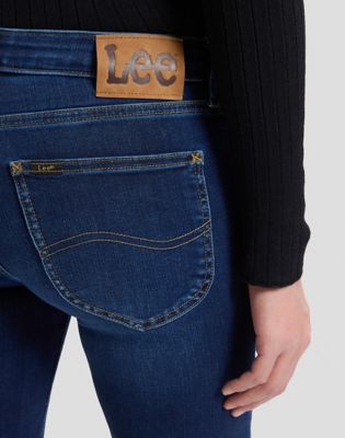 Lana Mid Rise Bootcut Jean in Eternal Blue