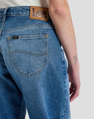 Denim Balloon Trousers in Vintage Blues