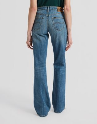 Regular Bow Flare Jean in Authentic Lee