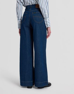 Extreme Stella Wide Leg Jean in Laugh Riot