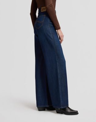 Stella Wide Leg Jean in Dark Navy