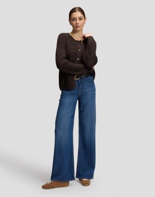 Stella Wide Leg Jean in Frosted Over