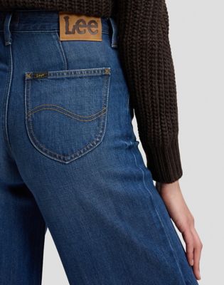 Stella Wide Leg Jean in Frosted Over