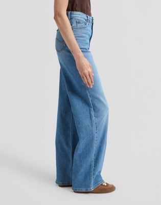 Stella Wide Leg Jean in Budding Blue