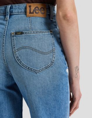 Stella Wide Leg Jean in Budding Blue