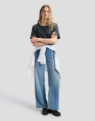 Stella Wide Leg Jean in Cottage Wash